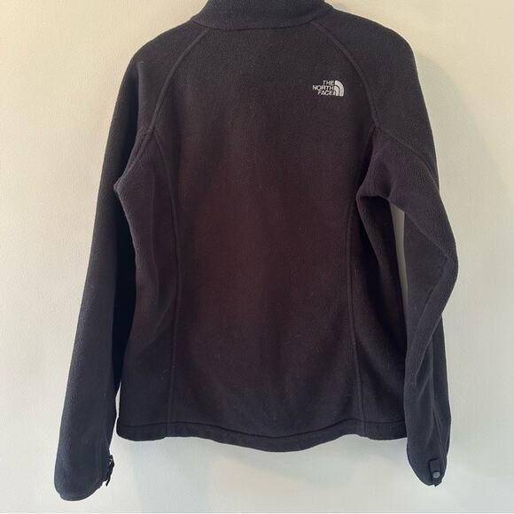 The North Face Women’s Fleece Full Zip Black Jacket Size Medium - Picture 5 of 6